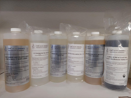 Sodium Laureth Sulfate I Sodium Lauryl Ether Sulfate - SLES 30% - UniClean America - Made in USA - Size: 16 fl oz
