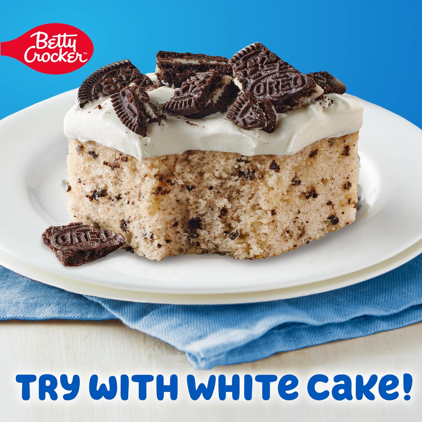 Betty Crocker, Oreo Creme Flavored Whipped Frosting Frosting, 12 Ounce