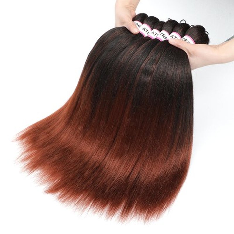ATRAENTE Braiding Hair Pre Stretched,18 Inch 8 Packs Ombre Braiding Hair for Boho Box Braids Yaki Texture Hot Water Setting Soft And Light(18"4/350#)