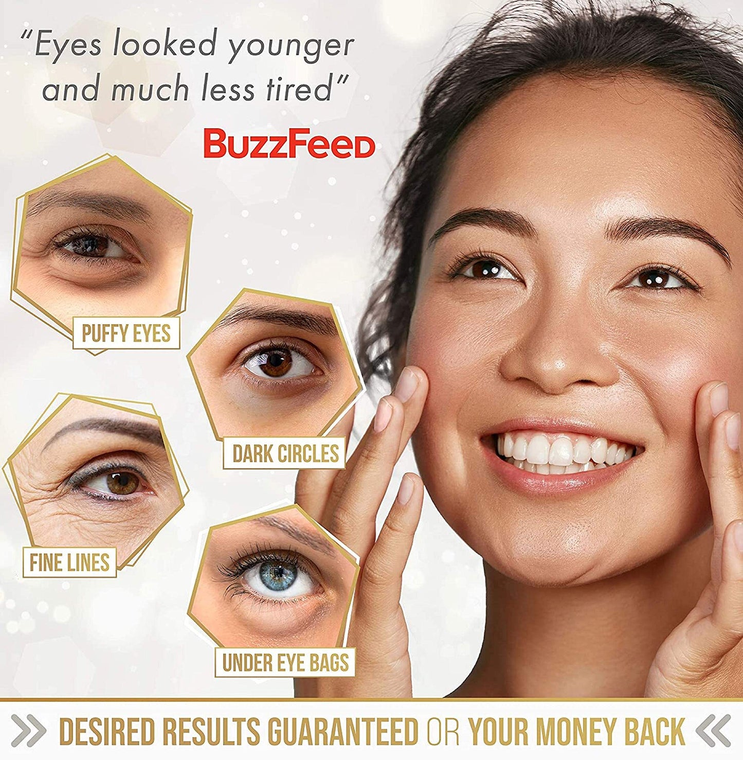 DERMORA Skin Treatment Mask Under Eye Patches - 20 Packs - Rejuvenating Face Mask for Puffy Eyes, Fine Lines, Revitalizing,Dark Cirlce,Refresh,Travel,Wrinkles- Cruelty-Free & Vegan Eye Patches