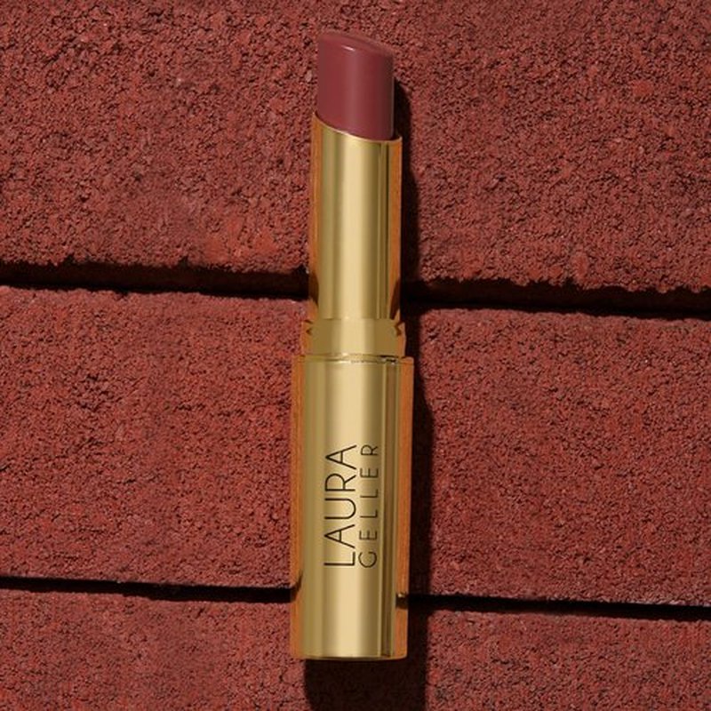 LAURA GELLER NEW YORK Jelly Balm Moisturizing Tinted Lip Balm - Brick House - Hydrating Vitamin E - Semi-Shine Finish