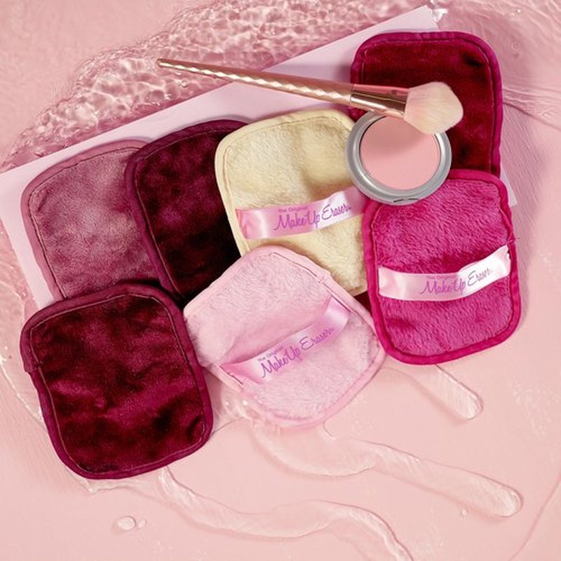 The Original MakeUp Eraser, 7-Day Set, Erase All Makeup with Just Water, Including Waterproof Mascara, Eyeliner, Foundation, Lipstick, Sunscreen, and More! Sip Happens, 7ct.