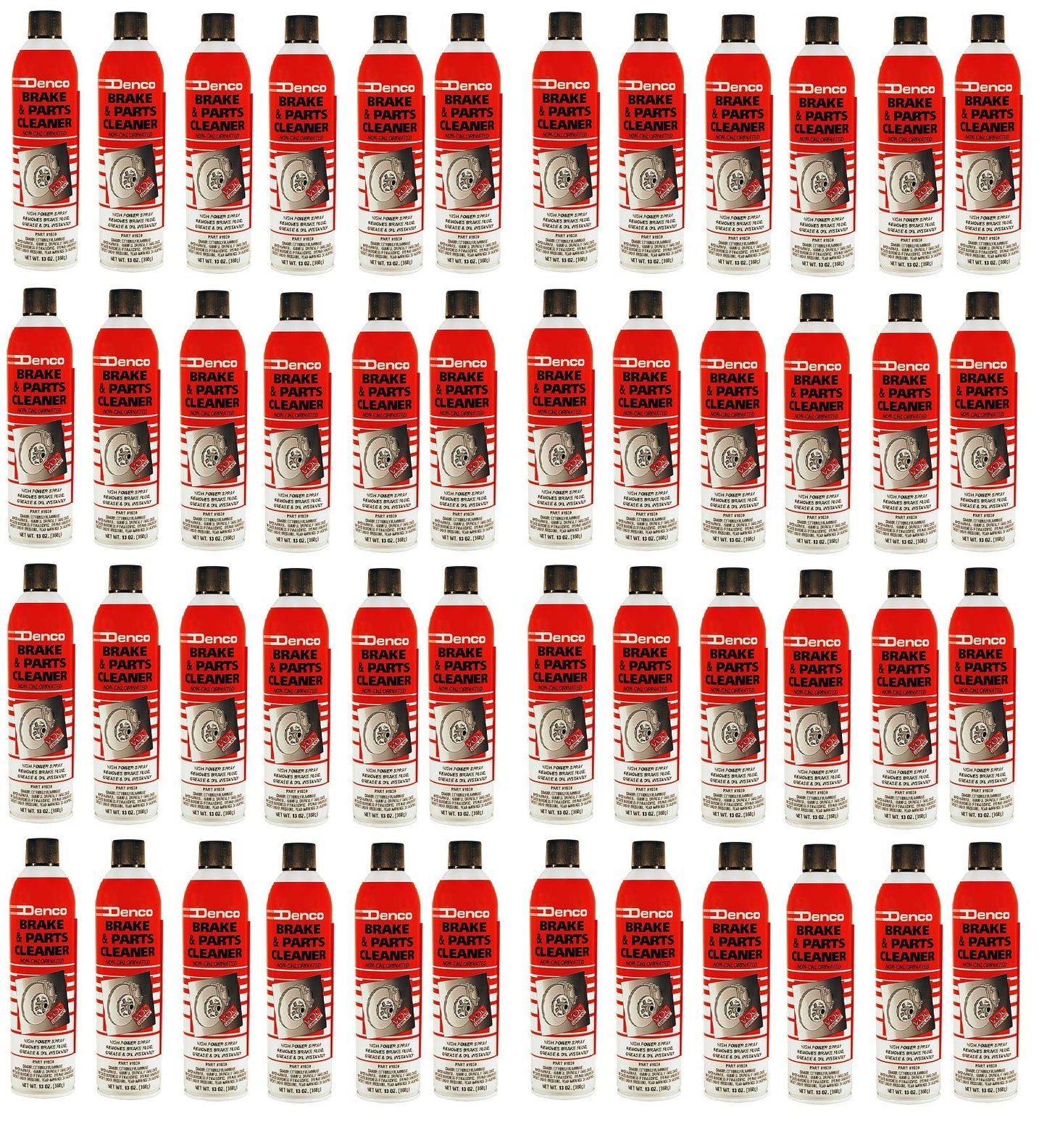 Denco #1930 Brake & Parts Cleaner Spray, Non-Chlorinated, Fast-Drying Degreaser, Low Odor Aerosol, 15.3oz (13oz net wt) (Case of 12)