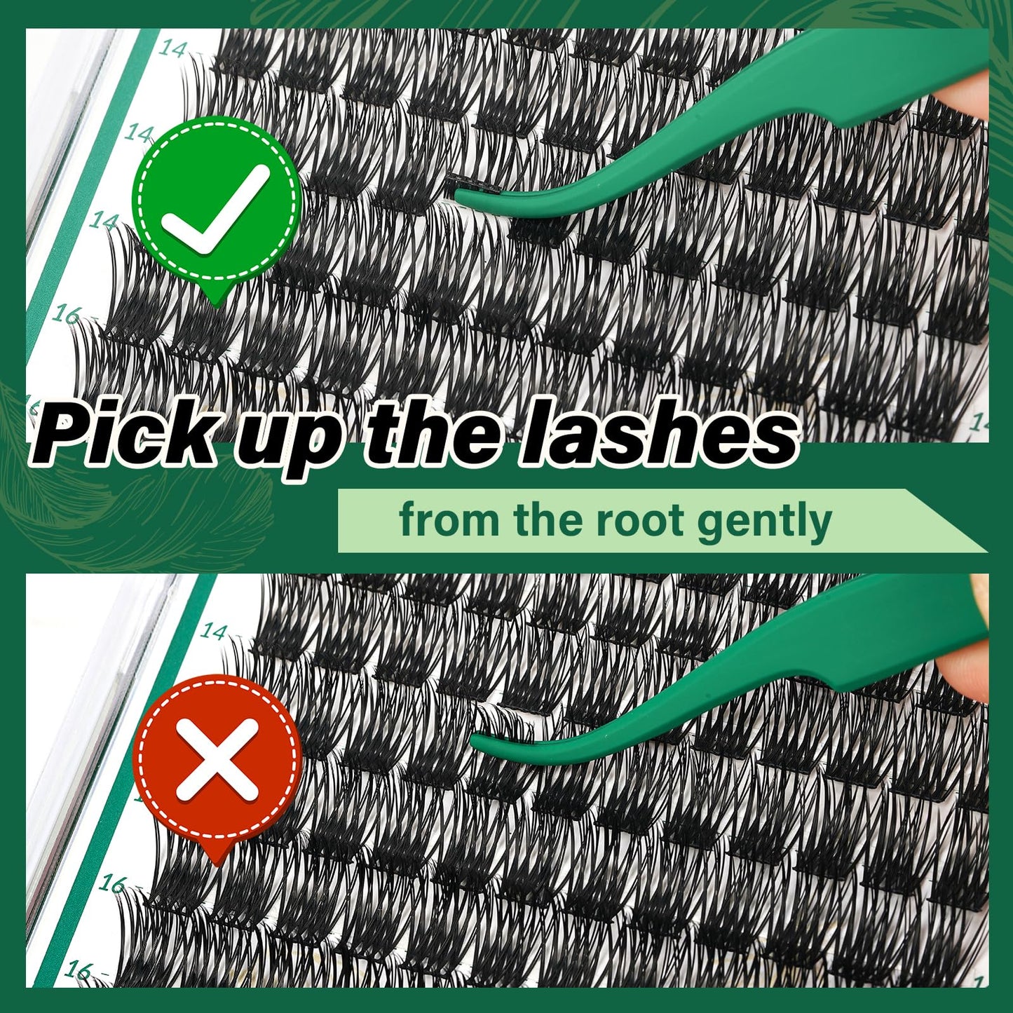 Lash Clusters 144pcs eyelash clusters D Curl 8-18MIX Individual Lashes KEYYOU Air Touch Cluster Lashes Super Lightweight Soft Wispy Comfortable Easy DIY at Home(Air03-D-8-18MIX)