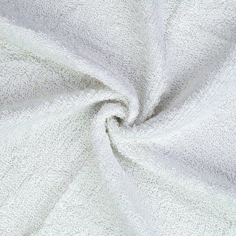 DecorRack 10 Pack 100% Cotton Wash Cloth, Luxurious Soft, 12 x 12 inch Ultra Absorbent, Machine Washable Premium Quality Washcloths, White (10 Pack)