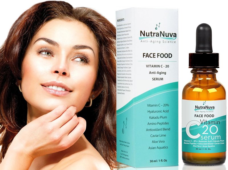 Vitamin C Serum - Anti-Aging Complex with Kakadu Plum & Hyaluronic Acid | 1 Fl. Oz Vegan Formula for Wrinkles & Age Spots