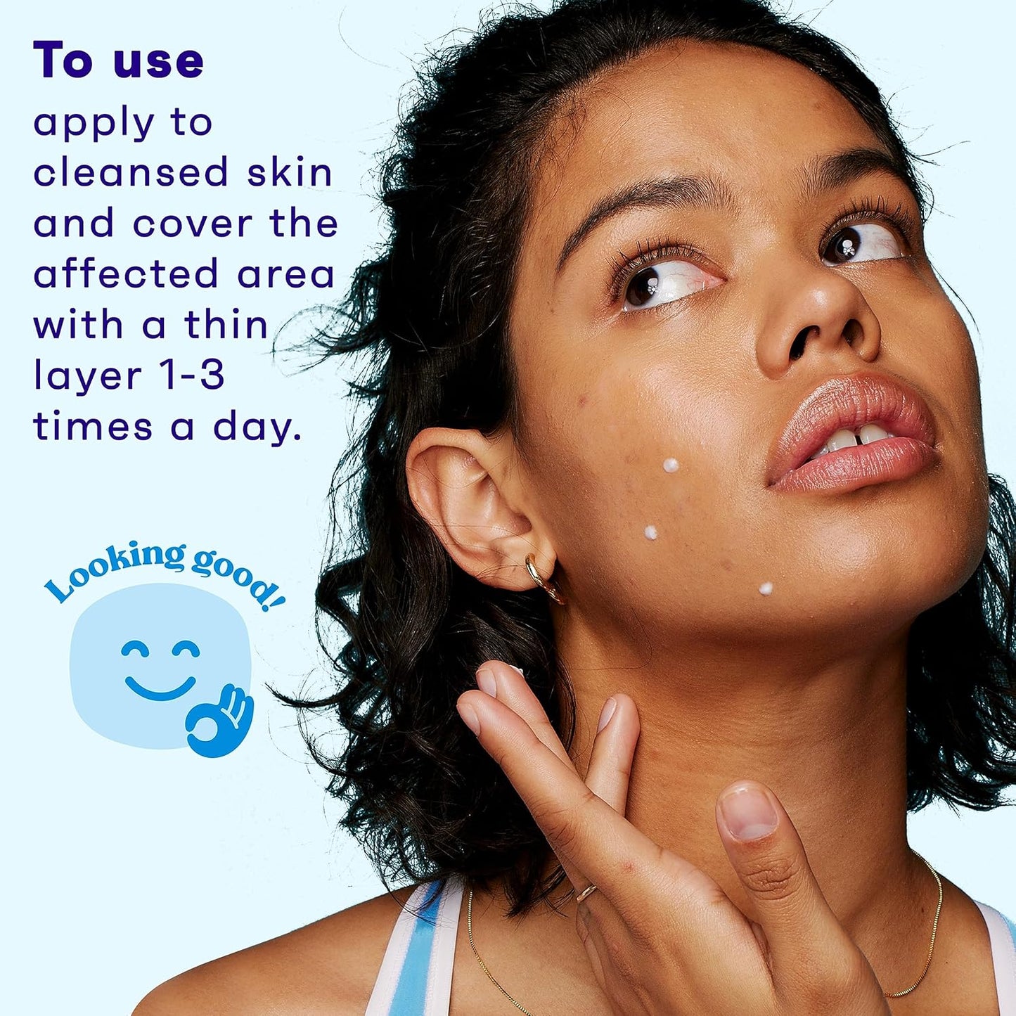 Clean & Clear Persa-Gel 10 Oil-Free Acne Spot Treatment with Maximum Strength 10% Benzoyl Peroxide, Topical Pimple Cream & Acne Gel Medication for Face Acne, Fragrance-Free, 1 fl. oz, 4 Pack