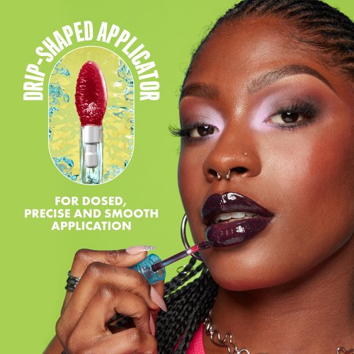 NYX PROFESSIONAL MAKEUP Lip IV Hydrating Gloss Serum, Lip Stain with 12HR Hydration - Blush Rush (Pink Lip Gloss)
