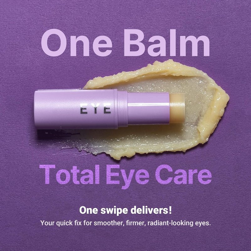 KAHI Eye Balm Stick - Hydrating Under Eye Brightener & Glow | Multi-Purpose Korean Cream for Dark Circles & Fine Lines (0.32 oz)