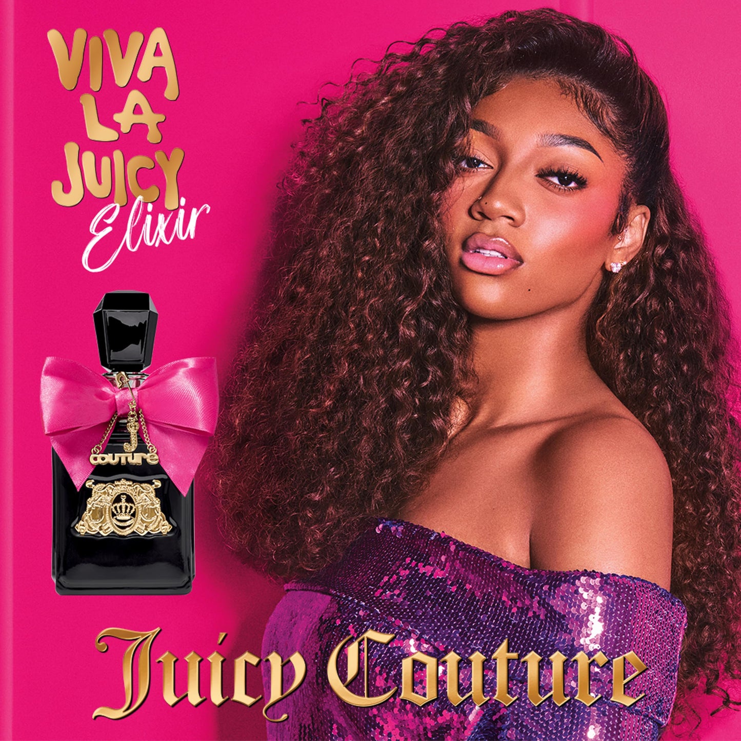 Juicy Couture Viva La Juicy Elixir de Parfum Spray Pen, Long-Lasting Women's Perfume with Notes of Berries, Gardenia, Jasmine & Sandalwood - Floral Amber Travel Size, EDP Spray, 0.33 fl oz
