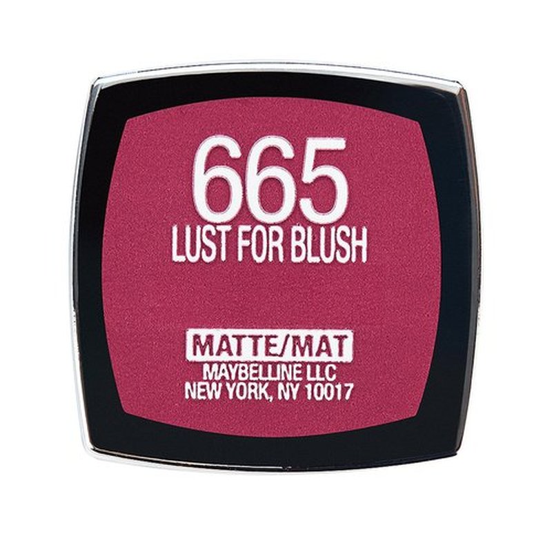 Maybelline New York Color Sensational Pink Lipstick, Matte Lipstick, Lust for Blush, 2 Count