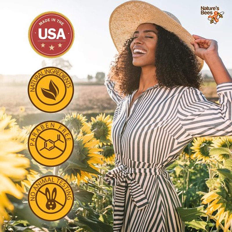 Nature's Bees - Cocoa Butter Lip Balm Moisturizer - Original 96 Pack, 4 Flavors - Original, Shea Butter, Mango Butter, Olive Oil - Made w/Coconut Oil, Beeswax, Vitamin E, Aloe - 0.15oz (4.2g)