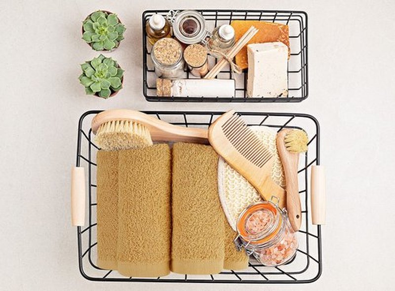 Utopia Towels 24 Pack Cotton Washcloths Set - 100% Ring Spun Cotton, Premium Quality Flannel Face Cloths, Highly Absorbent and Soft Feel Fingertip Towels (Beige)