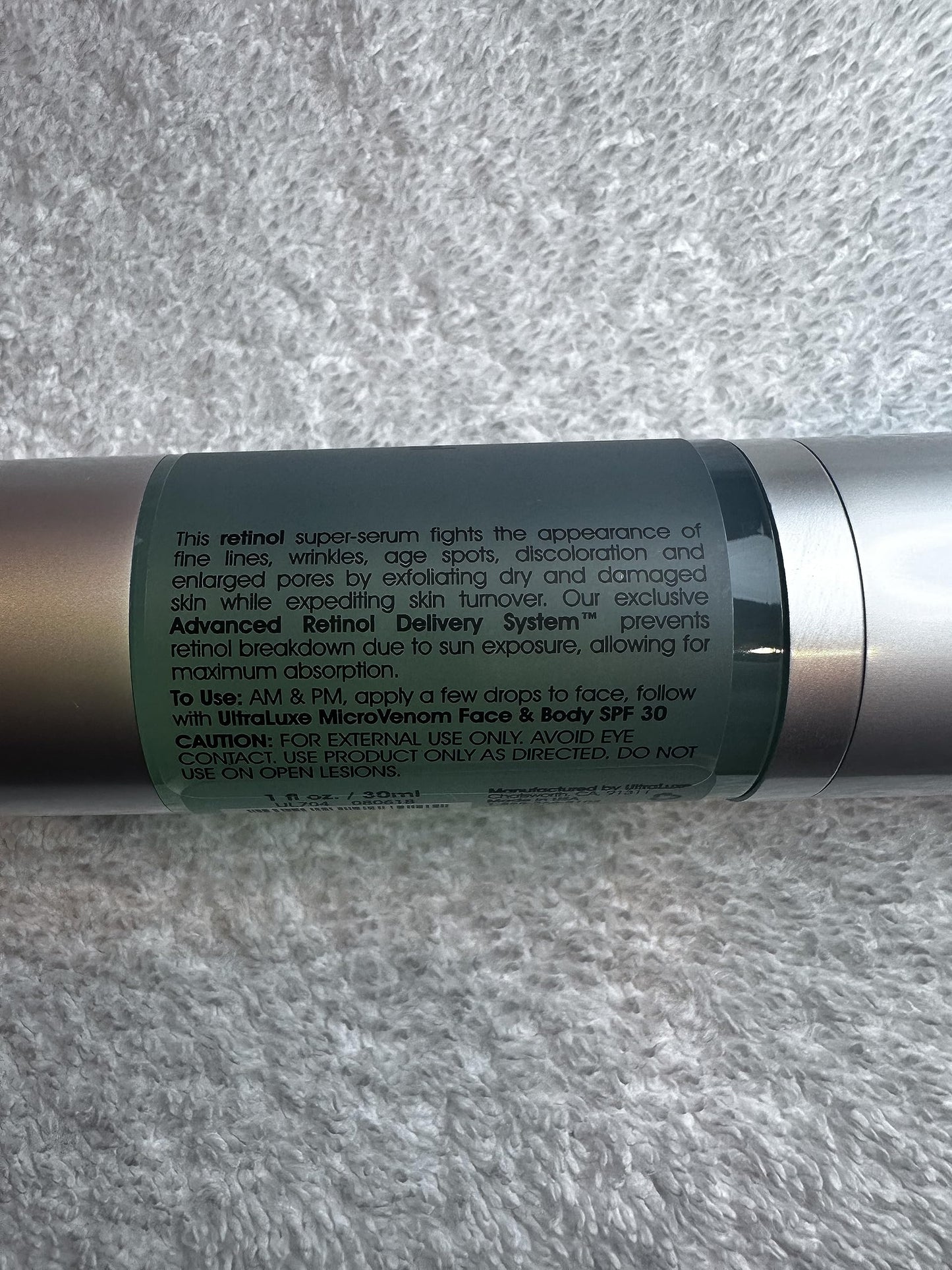 UltraLuxe Retinol Renewal Serum 30mL