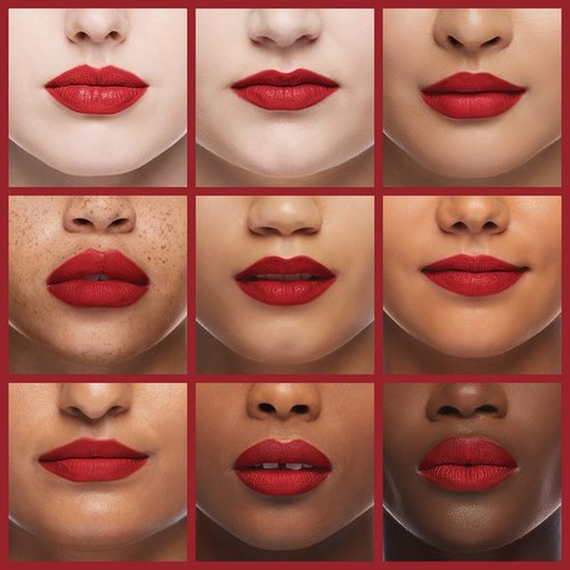 COVERGIRL Exhibitionist Ultra-Matte Lipstick, The Real Thing, 1 Count, Pack of 1, Lipstick, Red Lipstick, Long Lasting Lipstick, Matte Lipstick, No Cracking or Flaking, Increases Lip Moisture