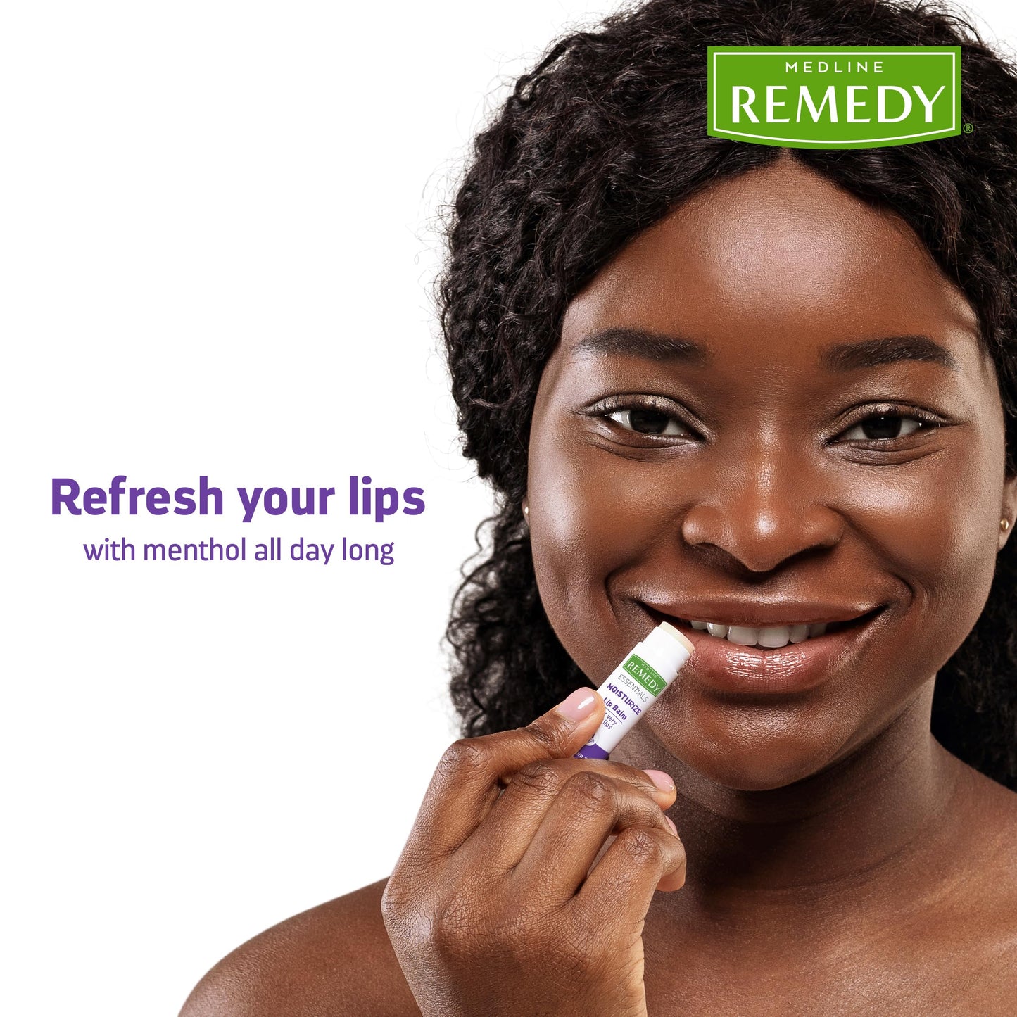 Medline Remedy Essentials Lip Balm, 36 Count, Unscented, Moisturizing, Hydrating Lip Balm, Nourish, Soothe, Revitalize Chapped Lips, Comforting Skin Conditioner, Paraben-Free, 0.15 oz Stick