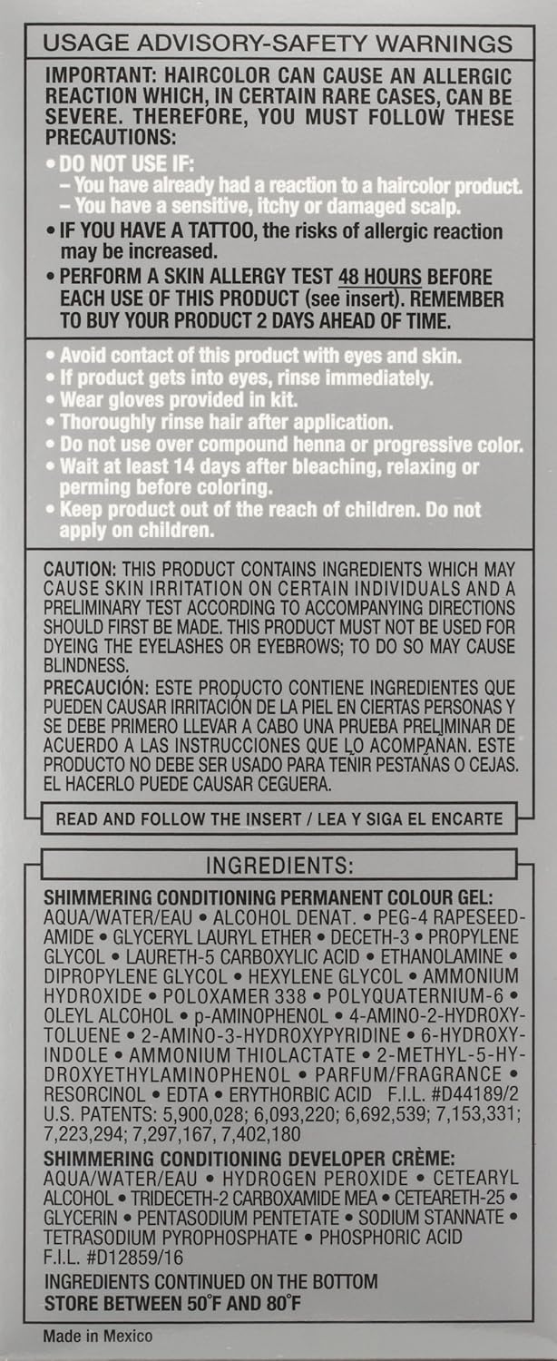 Feria Multi-Faceted Shimmering Permanent Hair Color Kit - C100 Star Lights Extreme