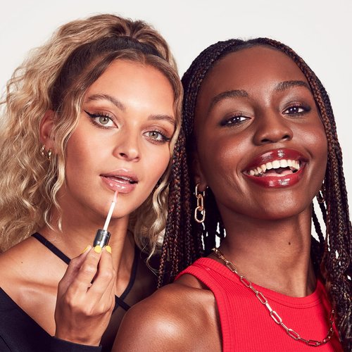 Rimmel Stay Glossy Lip Gloss - Non-Sticky and Lightweight Formula for Lip Color and Shine - 400 Berry Bad, .18oz (Pack of 4)