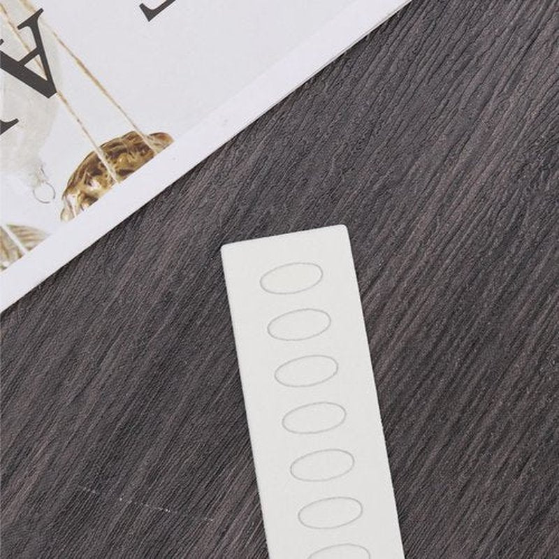 Be In Your Mind 100Pcs Nail Cuticle Pusher Sandpaper Self-adhesive Oval Sandpaper Nail Dead Skin Remover Nail Pre Polishing Tool for Manicure Pedicure (180 Grit)