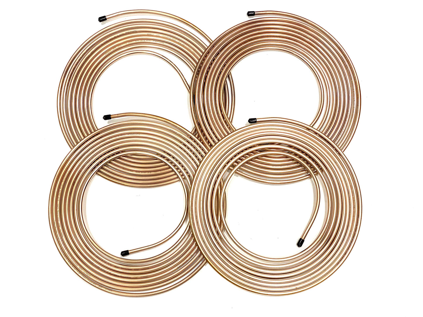 The Stop Shop 5/16" (.312") Copper Nickel Roll/Coil of Fuel or Transmission Line - 25 ft.