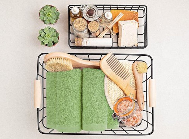 Utopia Towels 24 Pack Cotton Washcloths Set - 100% Ring Spun Cotton, Premium Quality Flannel Face Cloths, Highly Absorbent and Soft Feel Fingertip Towels (Sage Green)