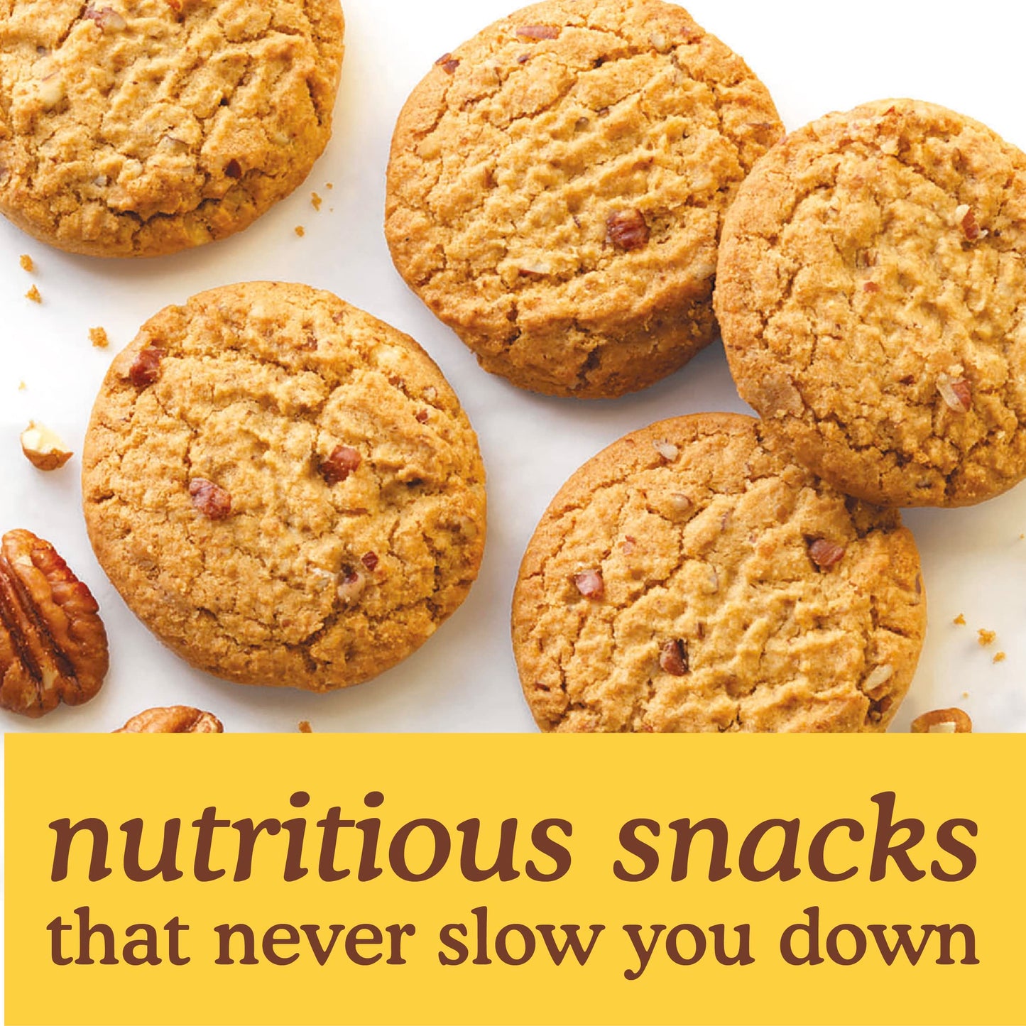 Simple Mills Almond Flour Toasted Pecan Cookies, Gluten Free and Delicious Crunchy Cookies, Organic Coconut Oil, Good for Snacks (Packaging May Vary)