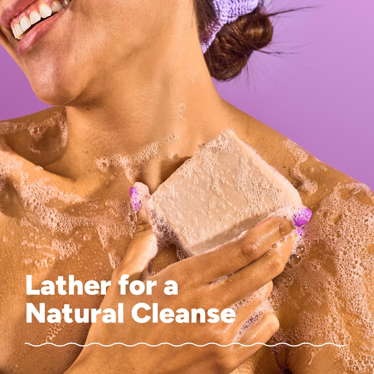 JUKEBOX Natural Women’s Bar Soap – Creamy Lather – Shower & Bath Soap, Crafted Using Cold Process With Natural Oils – No Harsh Ingredients – Sky Blue Malibu, 5oz