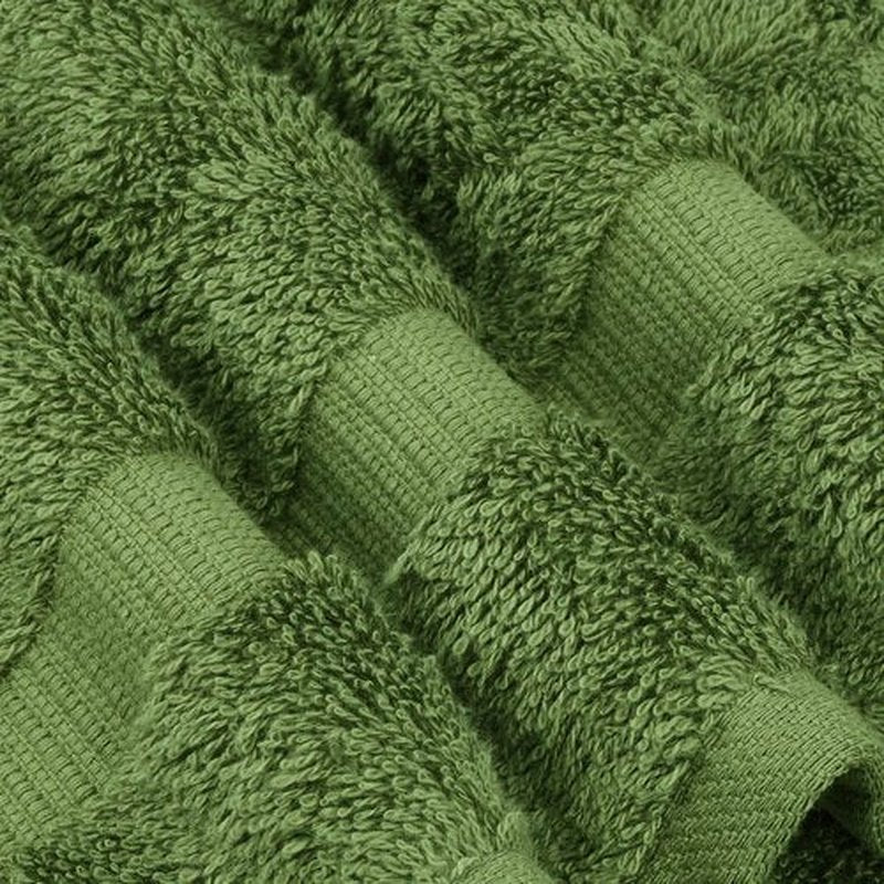 Chakir Turkish Linens | Hotel & Spa Quality 100% Cotton Premium Turkish Towels | Soft & Absorbent (4-Piece Washcloths, Moss)