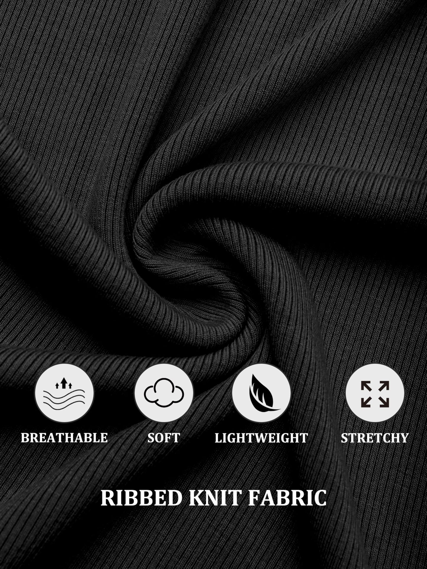 GKBK Womens Tank Tops Spaghetti Straps Scoop Neck Ribbed Tank Top for Women 2026 Slim Fitted Summer Casual Basic Tank Black XS