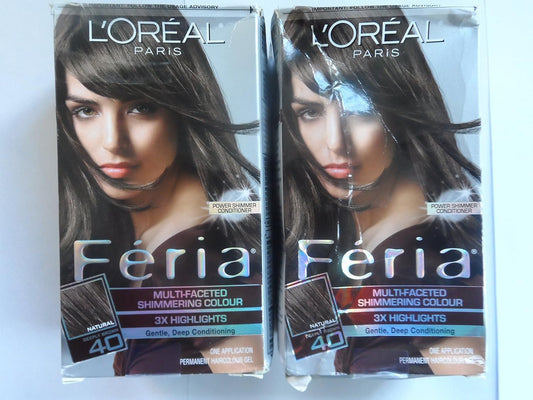 Feria Multi-Faceted Shimmering Permanent Hair Color Kit - C100 Star Lights Extreme