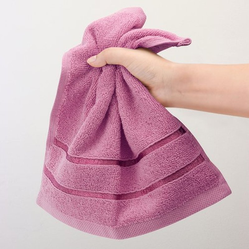 Utopia Towels - 12 Pack Viscose Luxury Wash Cloths Set (12 x 12 Inches) Cotton Ring Spun, Highly Absorbent and Soft Feel Essential Washcloths for Bathroom, Face Towel, Gym and Spa (Pink)
