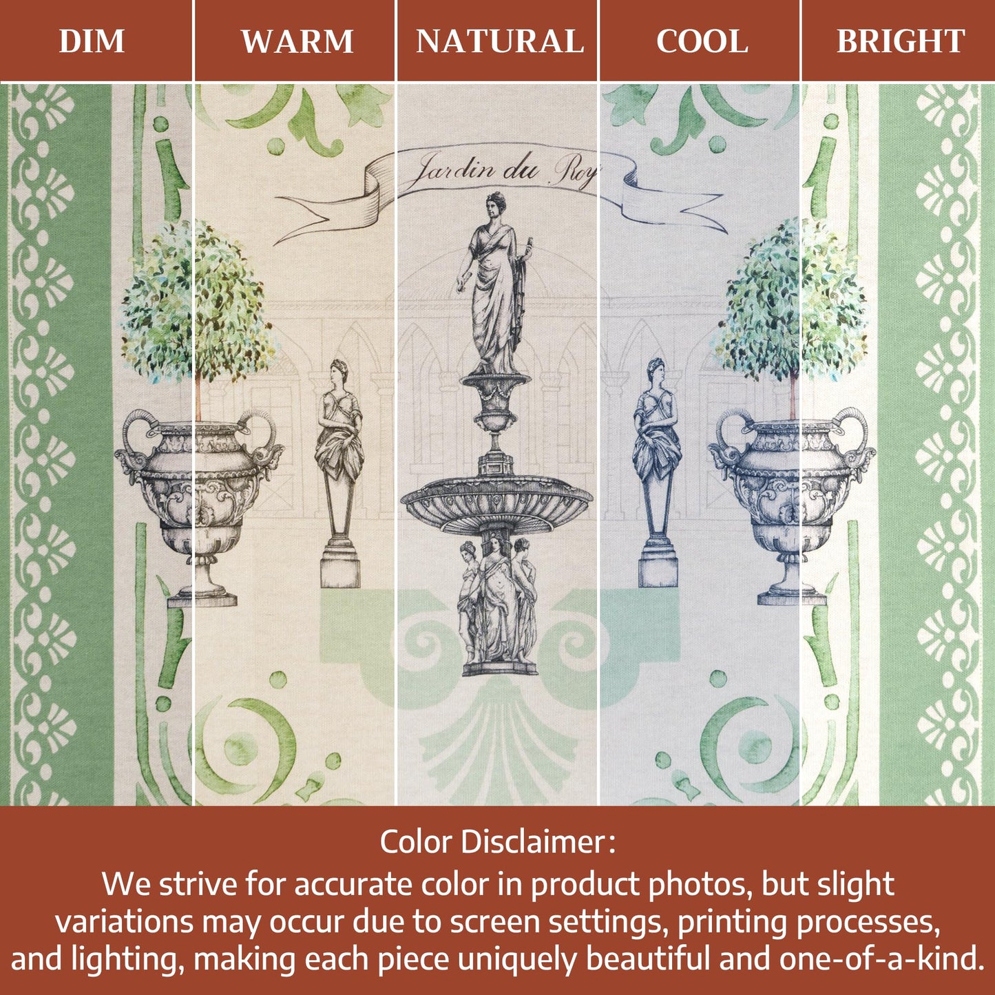 Maison d' Hermine Kitchen Towels Set of 2 Reusable 100% Cotton 27.50" x 20"