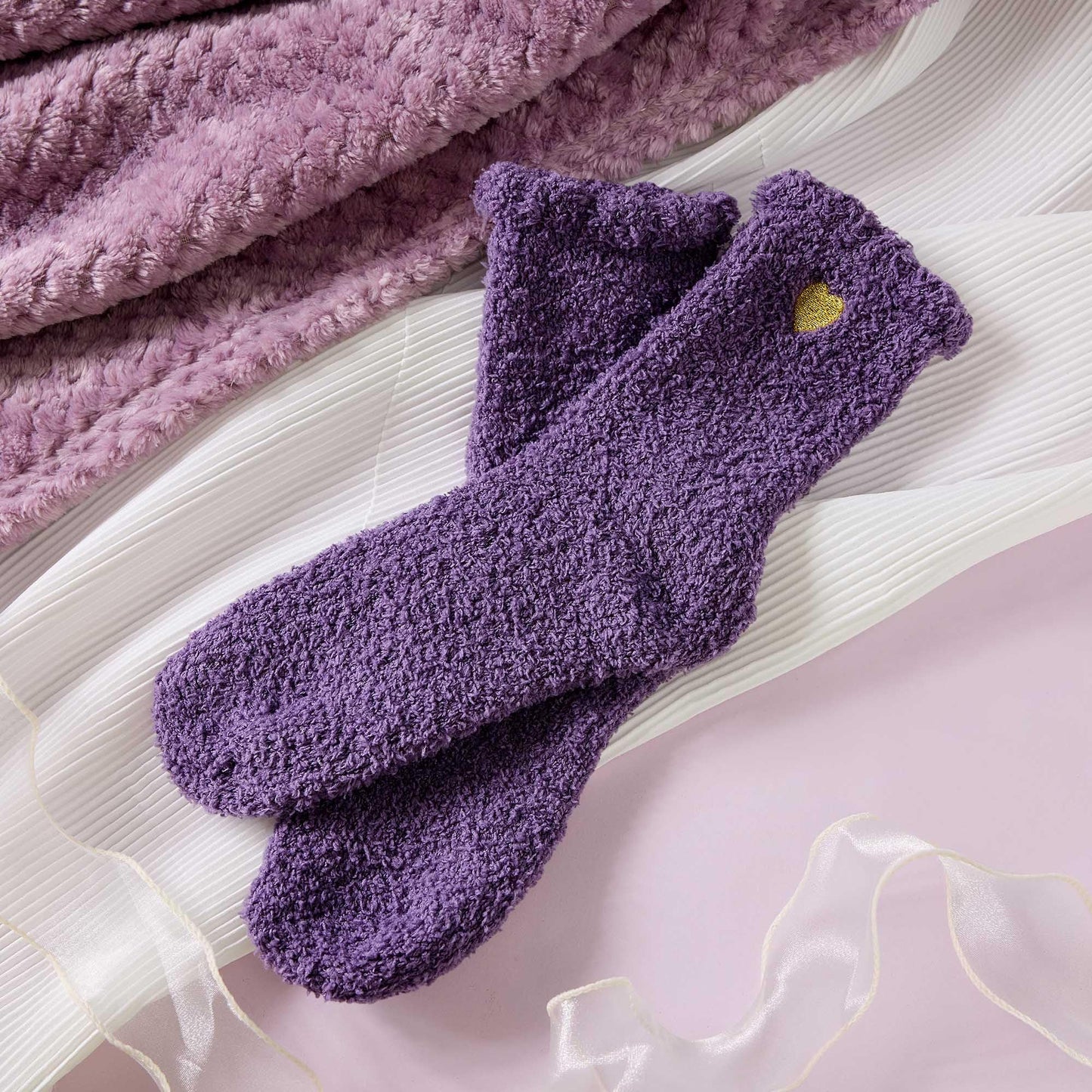 LE CADEAU Birthday Gifts for Women Mom Sister Grandma Best Friends Her, Self Care Get Well Soon Gifts, Lavender Relaxing Spa Gift Baskets Care Package w/Blanket, Mothers Day Christmas Thank You Gift