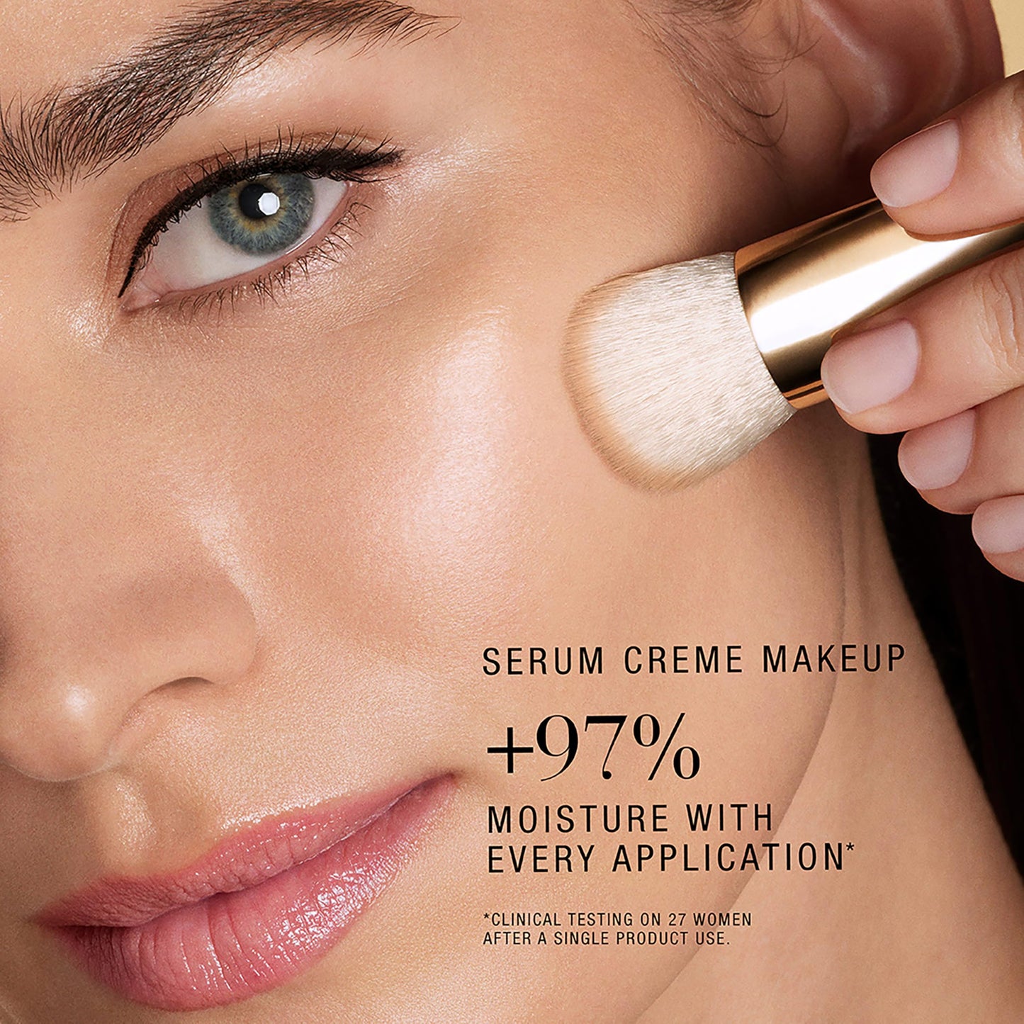 Estée Lauder Re-Nutriv Ultra Radiance Serum Creme Makeup | Luxury Foundation with Hyaluronic Acid | 12-Hour Wear & Hydration, 1C1 Cool Bone, 1 Fl Oz