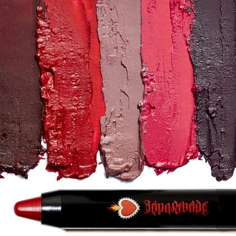 REINA REBELDE La Jefa Bold Lip Color Stick High Pigmentation Mauve Nude Lipstick/Moisturizing Full-Coverage with Satin Finish/High Density/Vegan/Cruelty, Paraben, Phthalate-Free