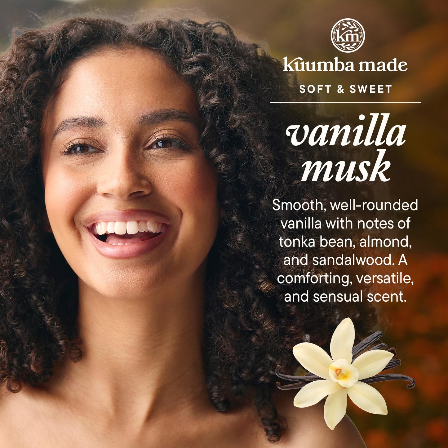 Kuumba Made Vanilla Musk Fragrance Oil Roll-On, Alcohol-Free, 0.5 Fl Oz