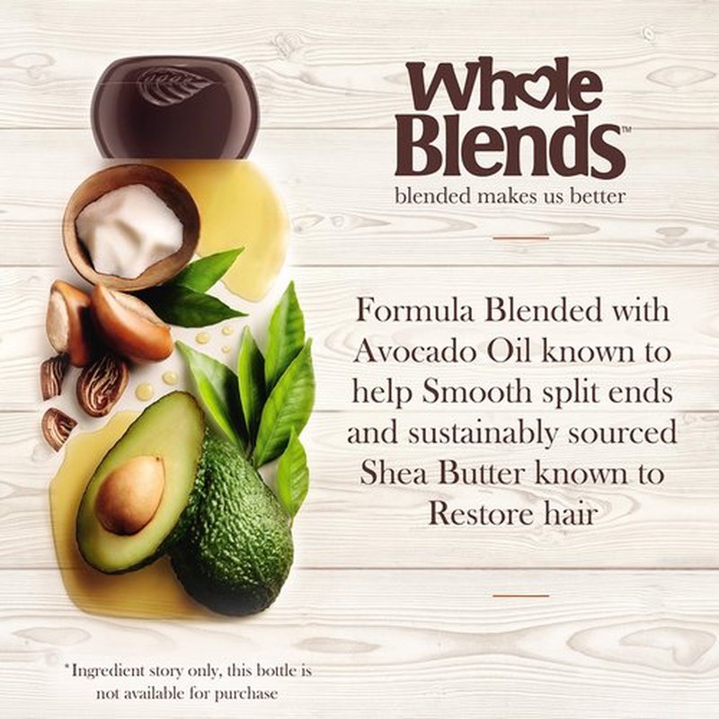 Garnier Whole Blends Conditioner with Avocado Oil & Shea Butter Extracts, 22 fl. oz.