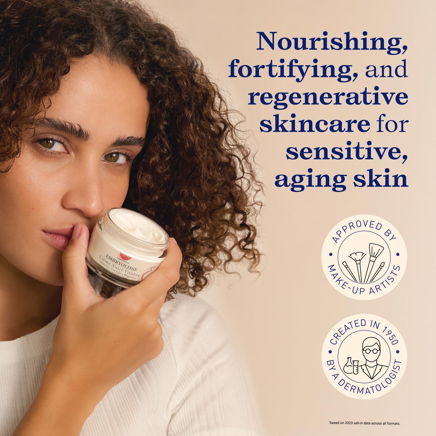 Embryolisse Nutri-Vitality Anti-Aging Ceramide Face Cream, 1.69 Fl Oz