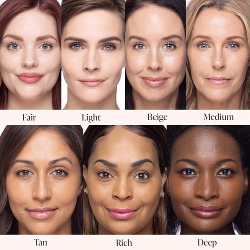 Mally Beauty Stress Less Performance Foundation - Deep - Buildable Medium to Full Coverage - Lightweight Foundation Liquid - Niacinamide Brightens and Hydrates Skin - Satin Finish