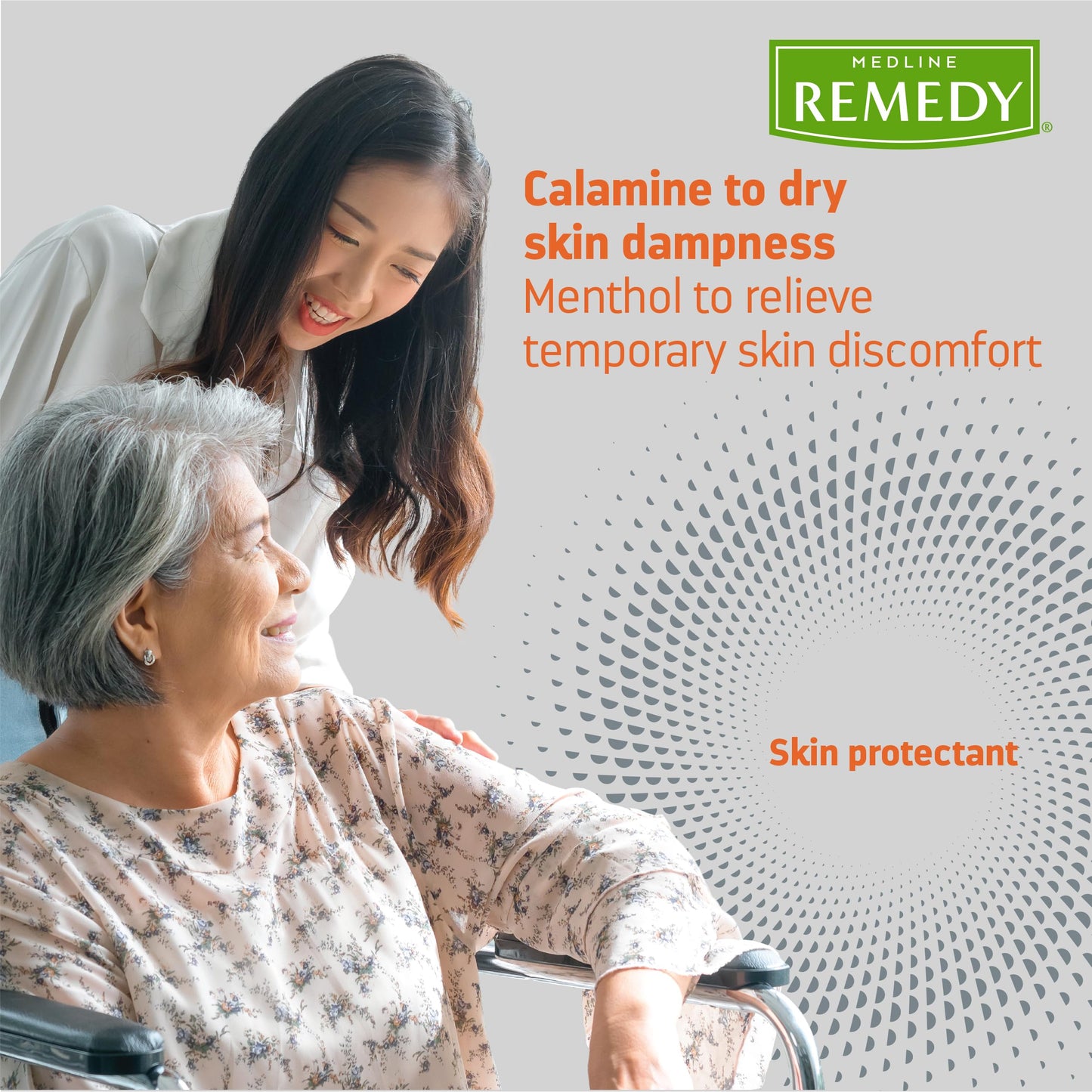 Medline Remedy Specialized Zinc Oxide Paste with Menthol (2 oz Tube), Unscented, Calamine, Incontinence Care, Diaper Rash, Wetness Protection, Hypoallergenic, Paraben Free, Adults, Soothing