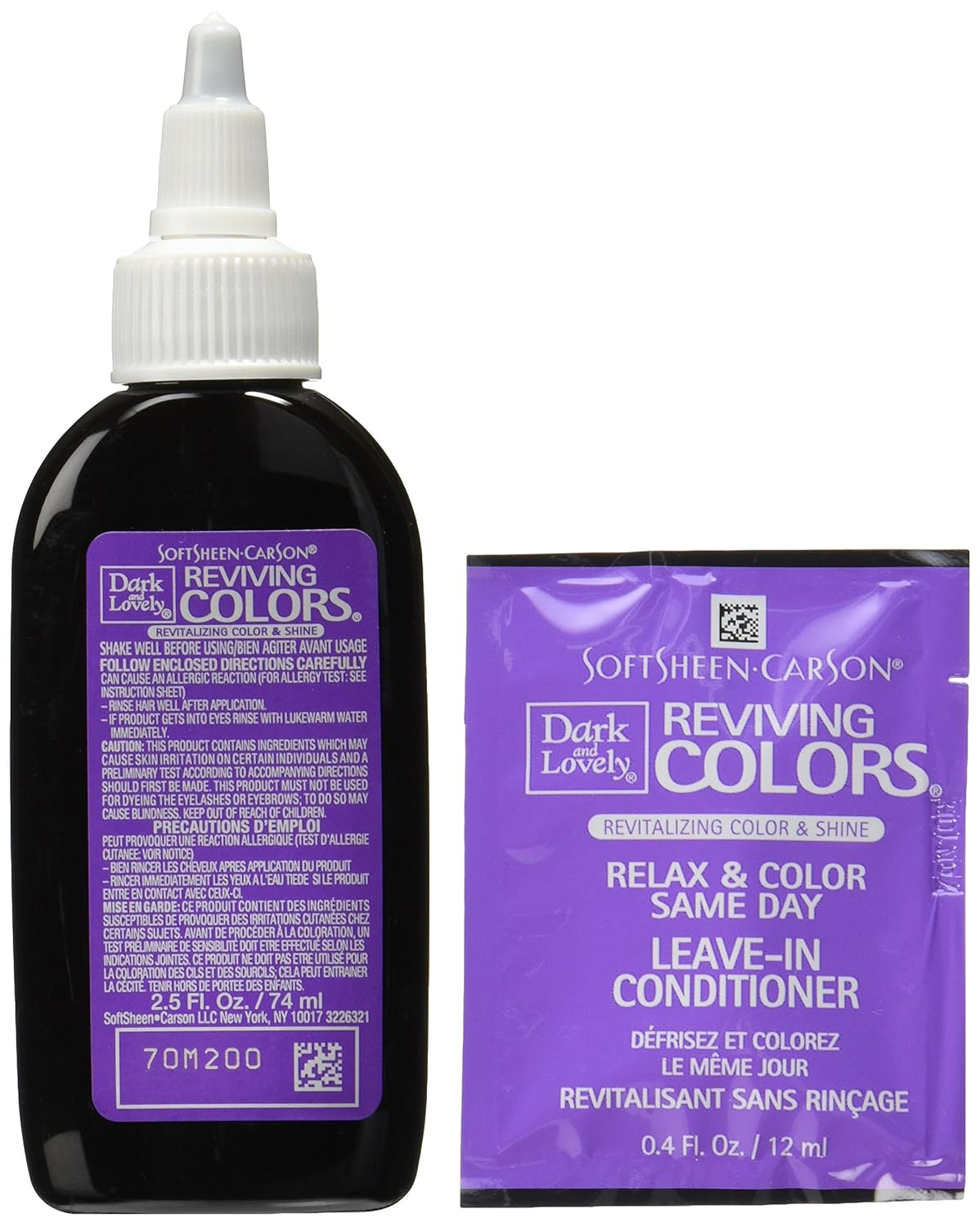 Dark and Lovely Reviving Colors Nourishing Hair Color, Spiced Auburn 393 - SoftSheen-Carson