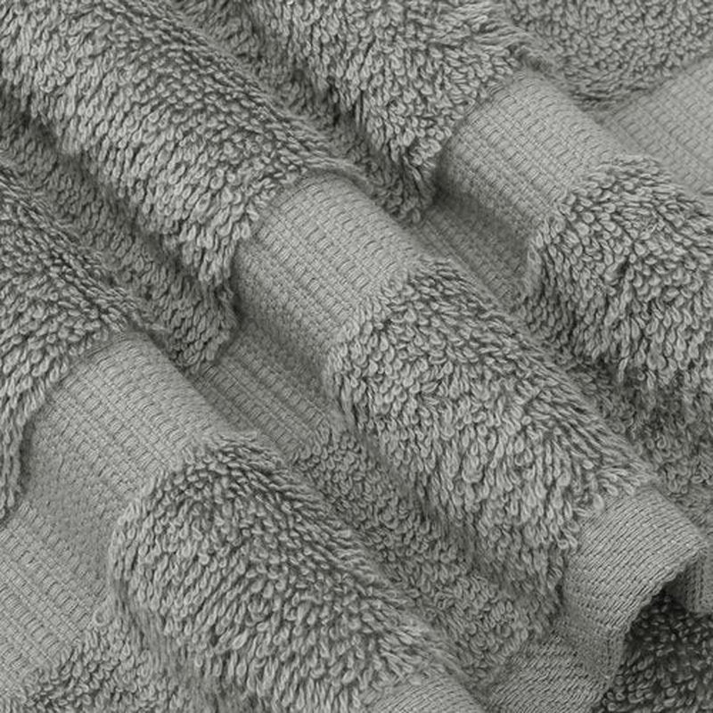 Chakir Turkish Linens | Hotel & Spa Quality 100% Cotton Premium Turkish Towels | Soft & Absorbent (4-Piece Washcloths, Gray)