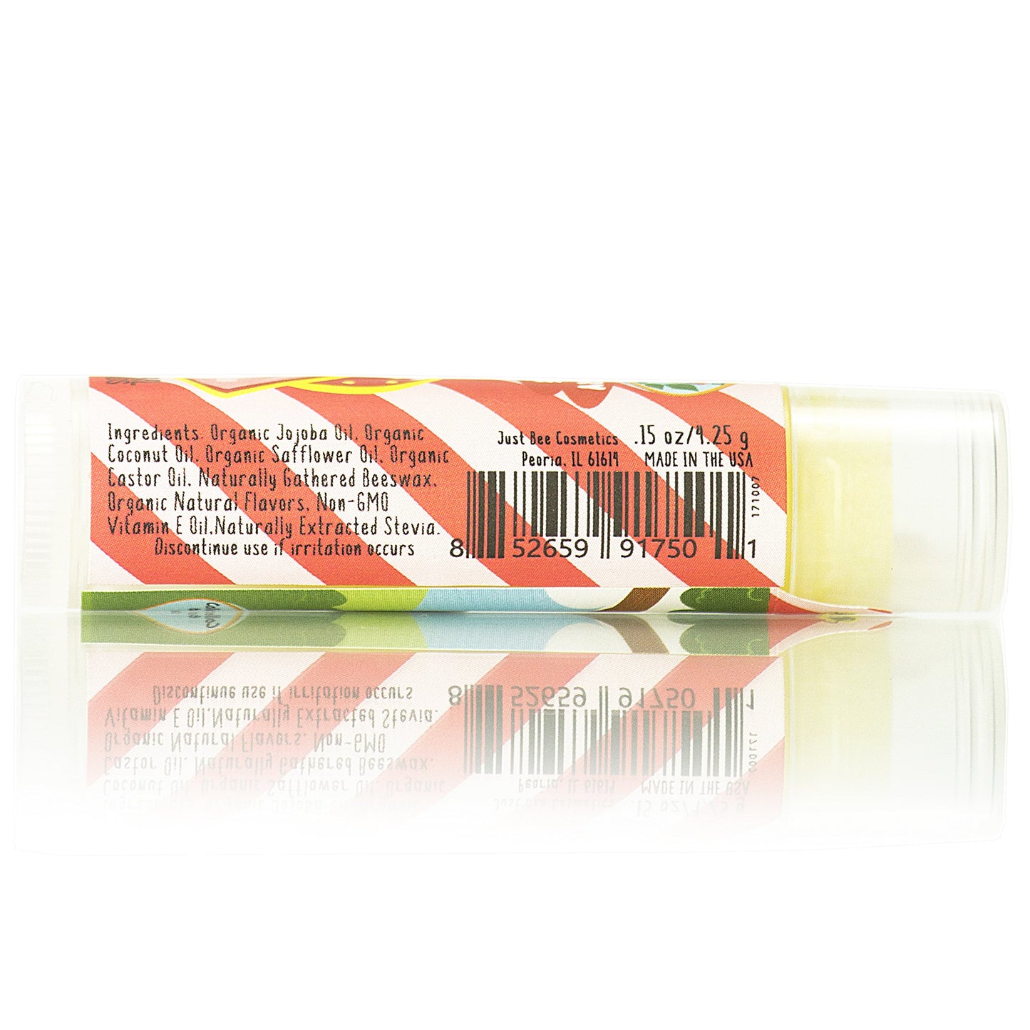 Lappy Lips Organic 100% Natural, Lip Balm Chap stick for Kids, Toddlers (6 flavors) - Organic Essential Oil - for Dry Chapped Lips to Restore and Heal and Make Kids Happy