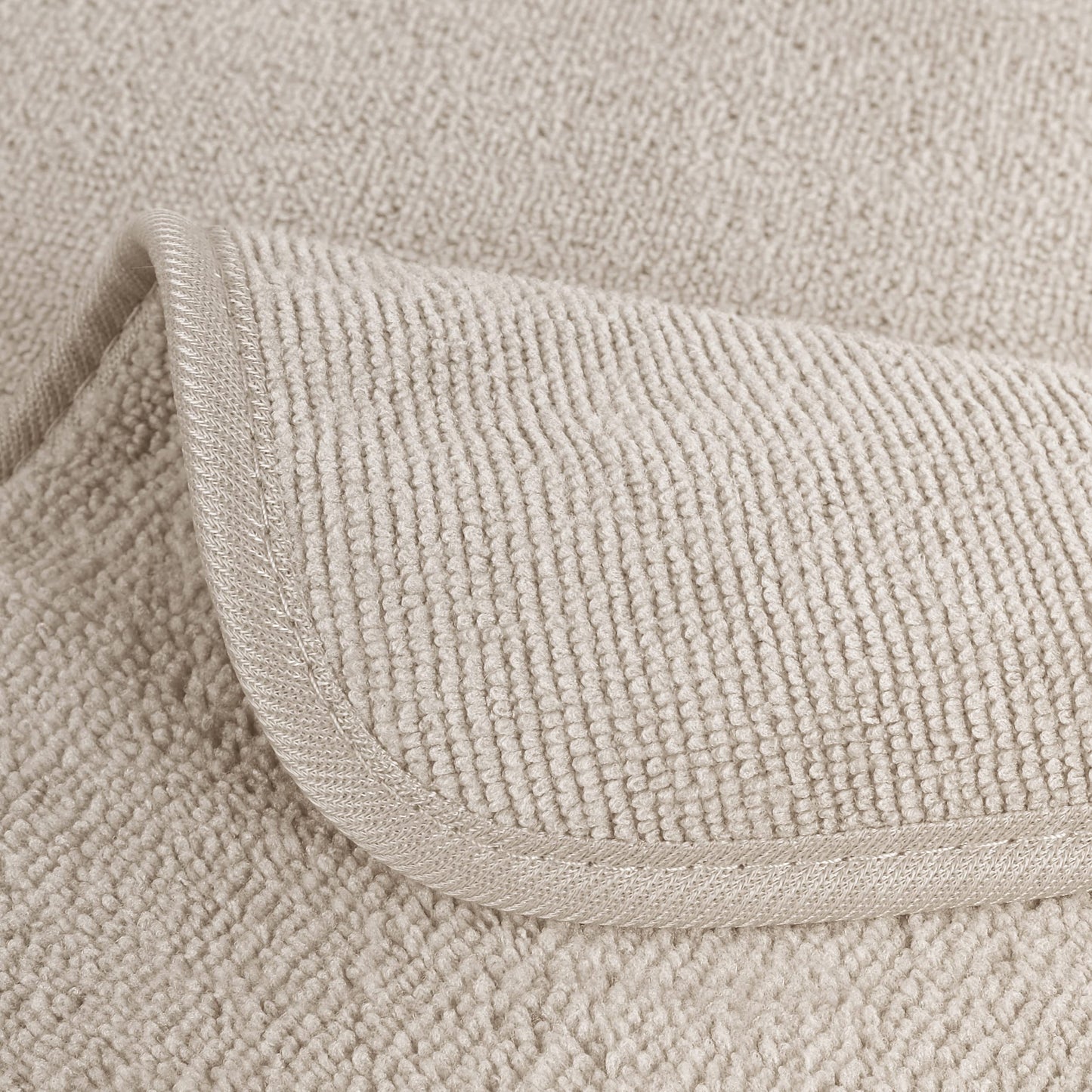 POLYTE Premium Lint Free Microfiber Washcloth Face Towel, 13 x 13 in, Set of 6 (Pink)
