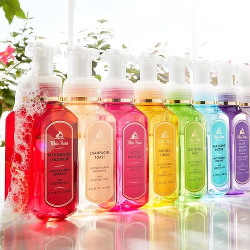 Bath & Body Works Gentle Foaming Hand Soap in ROSE WATER & IVY (Pack of 2)