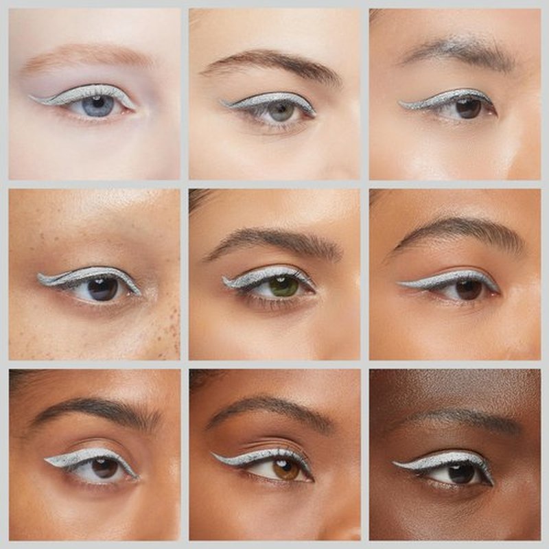 NYX PROFESSIONAL MAKEUP Epic Wear Metallic Liquid Liner, Long-Lasting Waterproof Eyeliner - Silver Metal