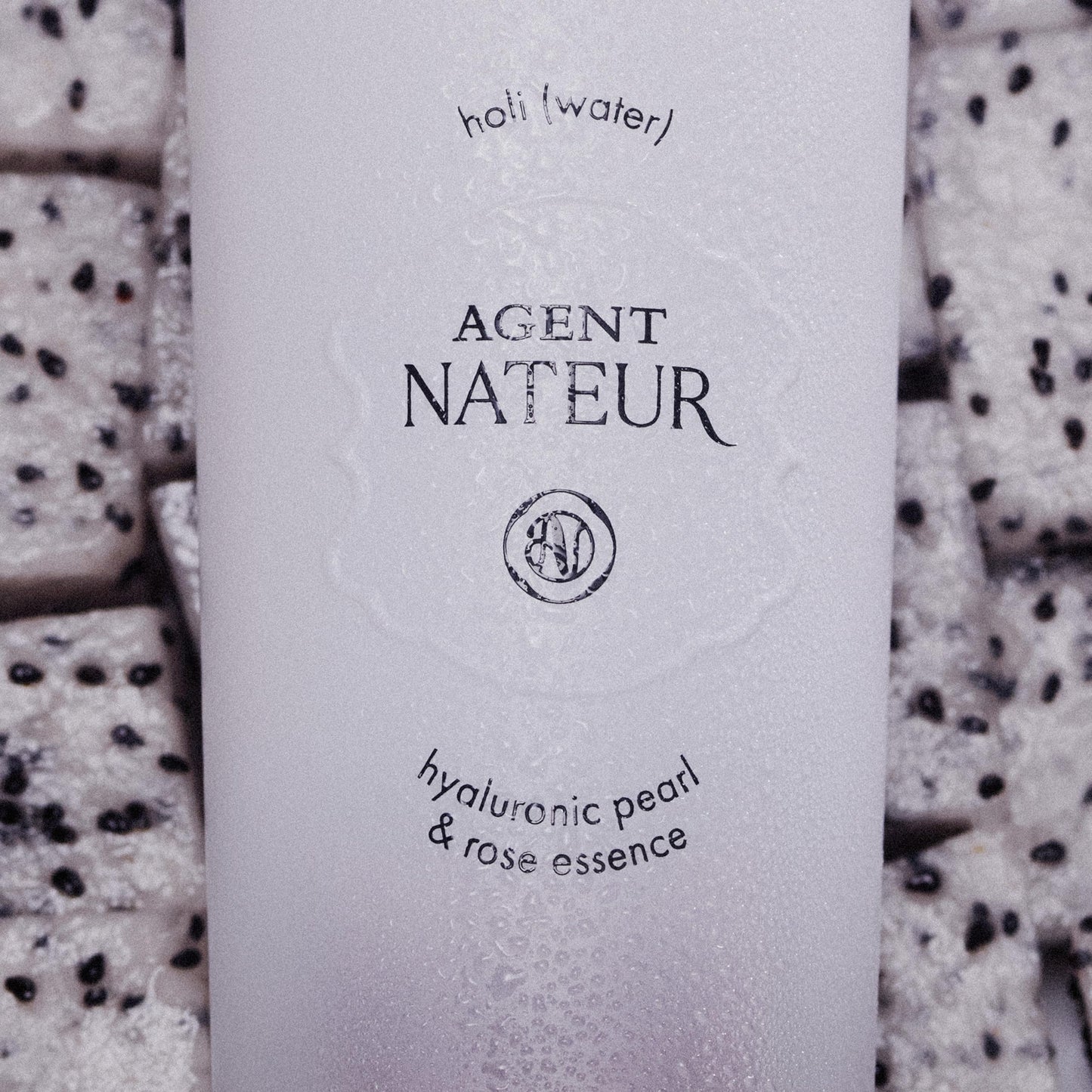 Agent Nateur - holi (water) Natural Pearl + Rose Hyaluronic Essence | Plump, Moisturize, Protect | Luxury, Non-Toxic Clean Skincare (3.4 oz | 100 ml)