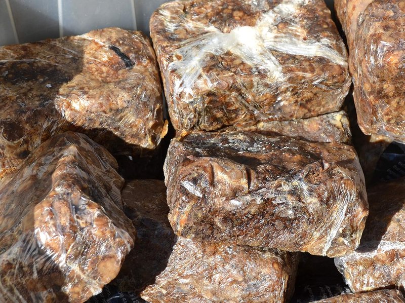 Raw African Black Soap Powder - Natural Acne & Eczema Relief | 1 lb for Face & Body Wash