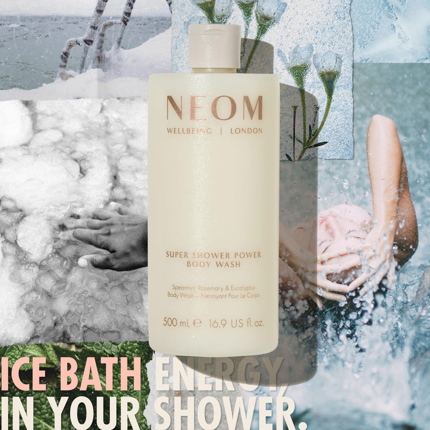 Neom Super Shower Power Body Wash 500ml