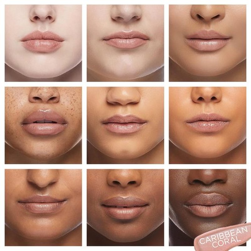 Pure Cosmetics Pure Illumination Lip Gloss - LED-lit Applicator w/Side Mirror - Non-Sticky, Moisturizing & Hydrating Lip Glosses - Soothes & Protects Dry Chapped Lips (Caribbean Coral)